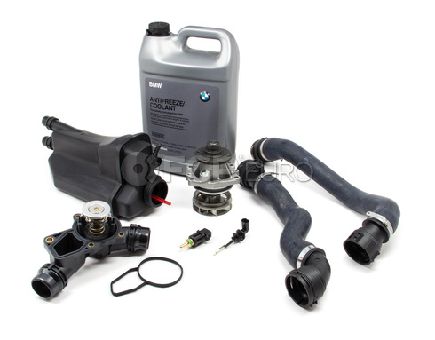 bmw cooling system overhaul kit (525i 528i 530i) e39coolkit fcp euro Bottom Radiator Hose Temperature Sensor BMW 525I