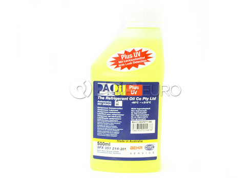 A/C Compressor Oil with UV Dye (PAO 68 AA1 500Ml) - Behr 351214201 ...