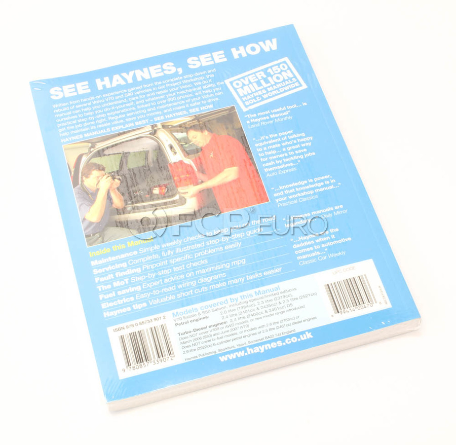 ... Volvo Haynes Repair Manual (V70 S80) Haynes 4263