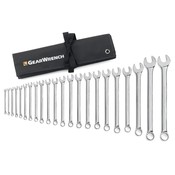 22 Pc. 12 Point Long Pattern Combination Metric Wrench Set - Gearwrench 81916