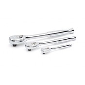 3 Pc. 1/4", 3/8" & 1/2" Drive 120XP Teardrop Ratchet Set - Gearwrench 81206P