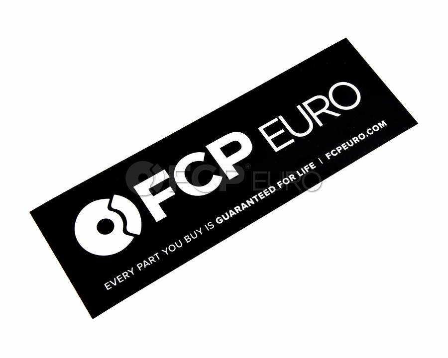 FCP Euro Bumper Sticker (Black) - FCP 577853 | FCP Euro