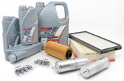 BMW Tune Up and Filters Kit with Oil - E34TUNEKIT3-Oil