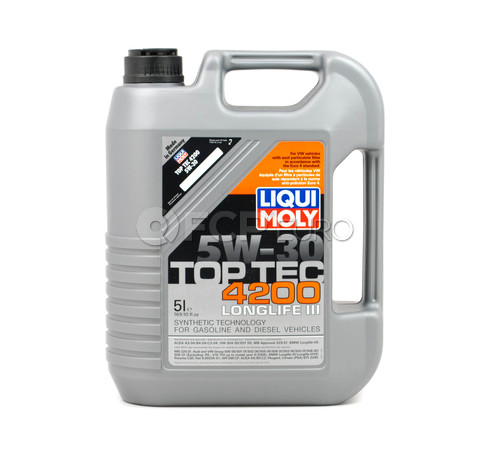 5w30 top tec 4200 engine 5 liters liqui moly 5w30 top tec 4200 engine 5 liters liqui moly